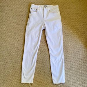 White denim jean